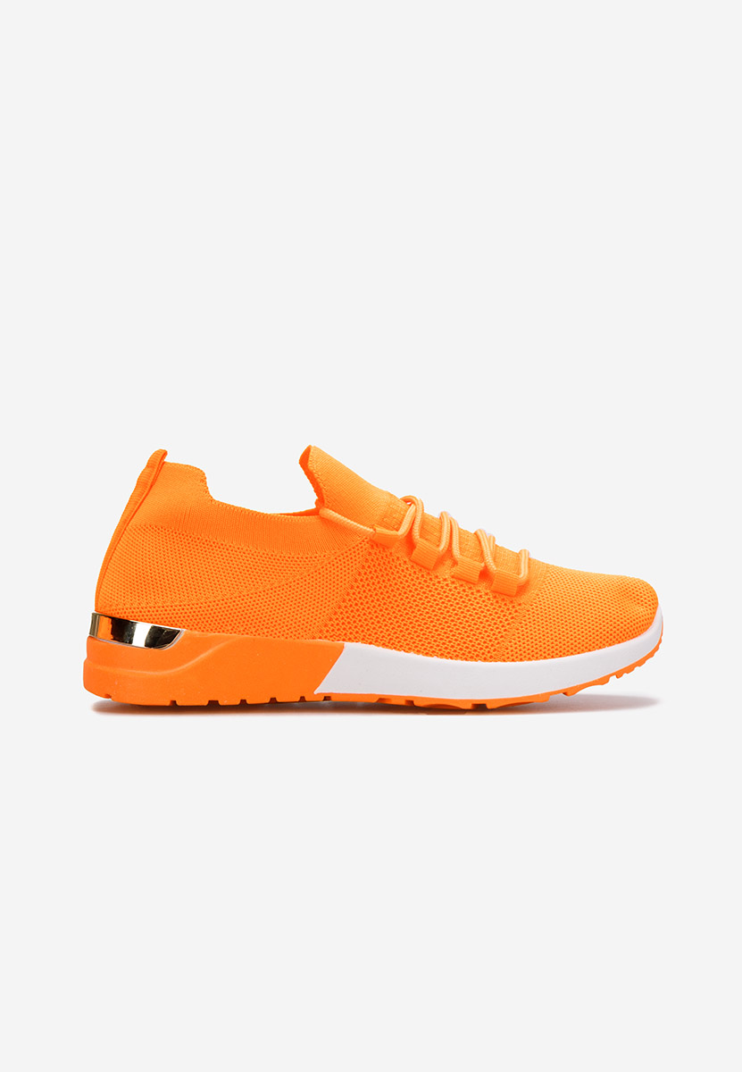 Sneakers dama Bushra portocalii