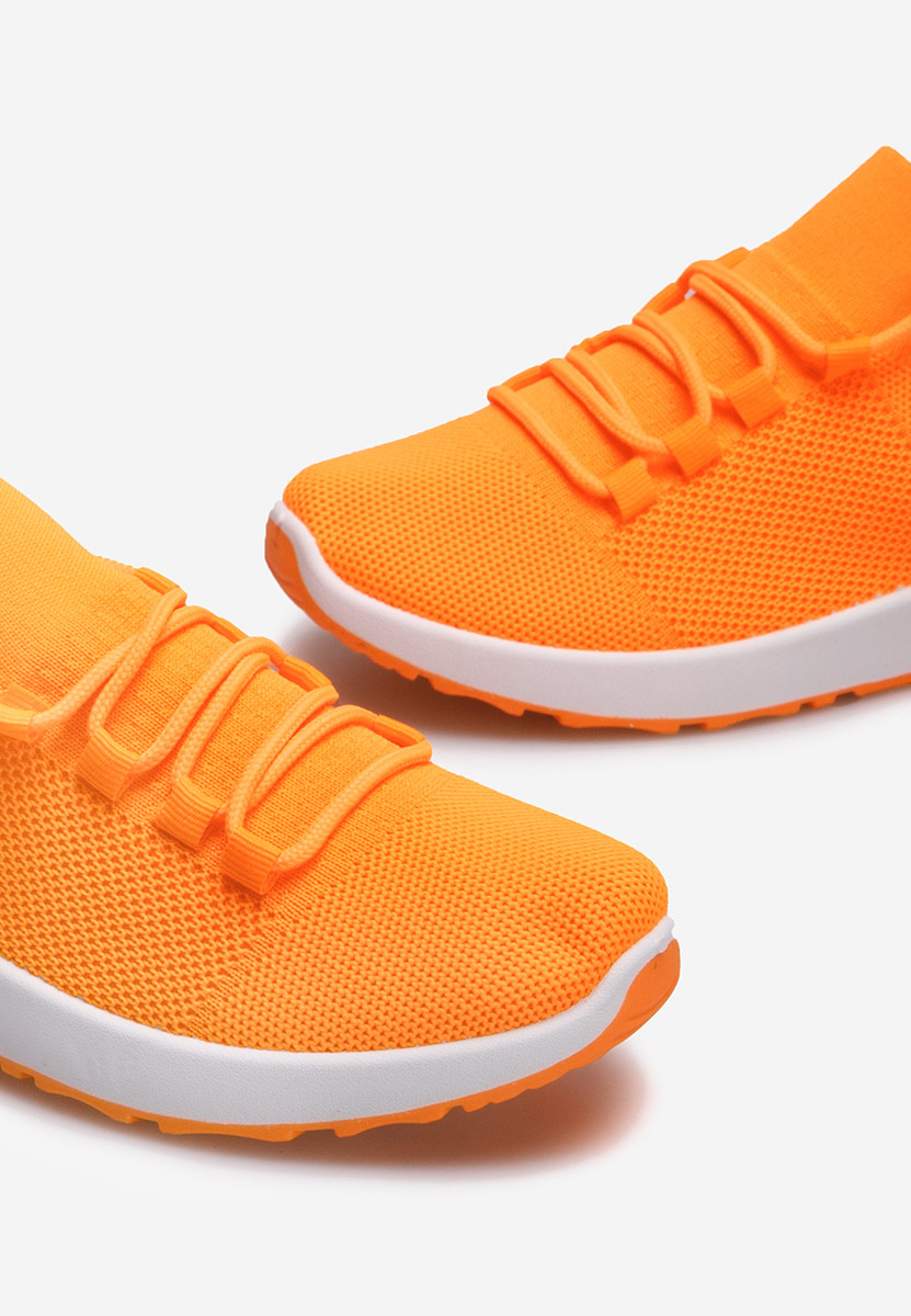 Sneakers dama Bushra portocalii