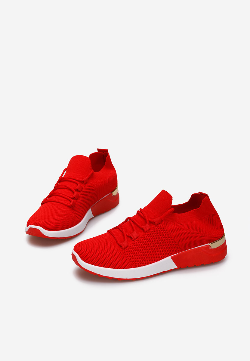 Sneakers dama Bushra rosii