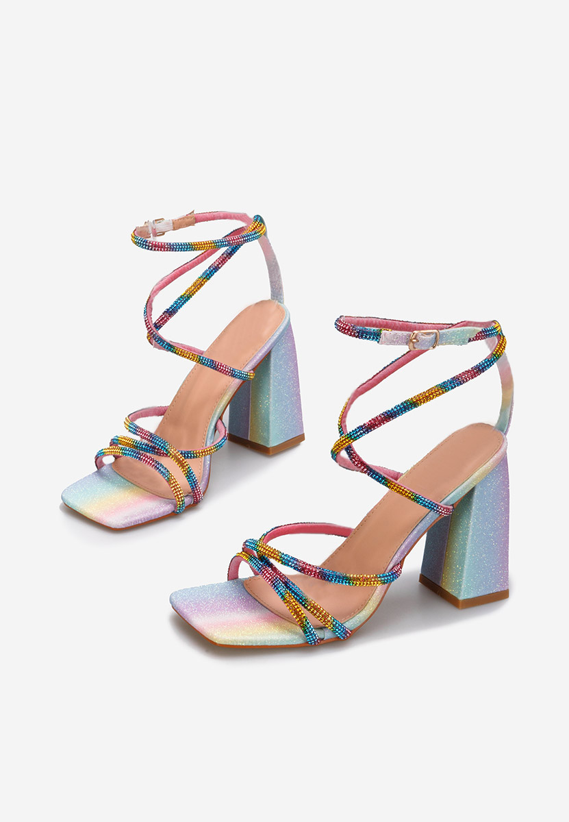 Sandale elegante Karine multicolore