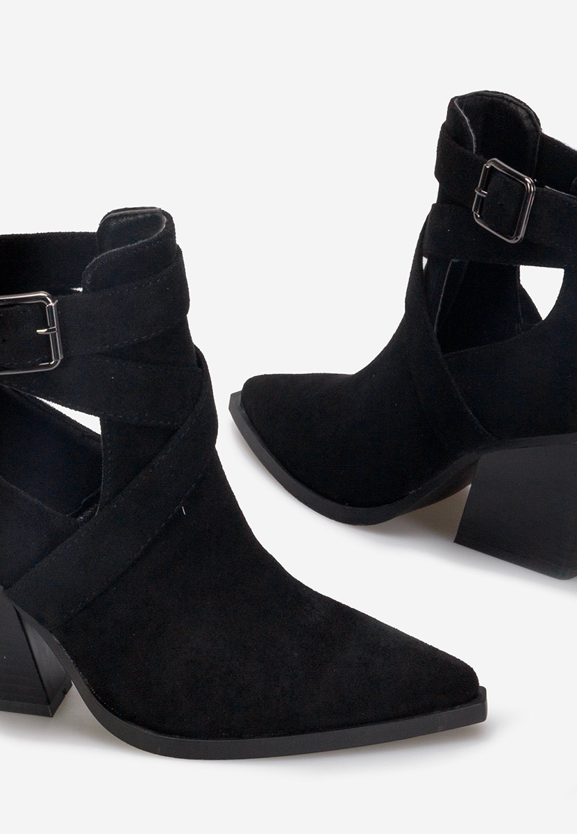 Botine de vara Rayana negre