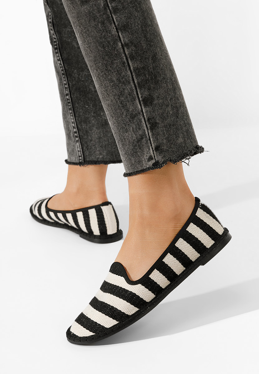 Espadrile dama Dorika negre