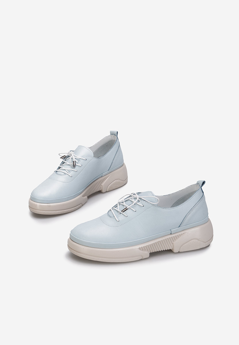 Pantofi casual dama piele Kaya bleu