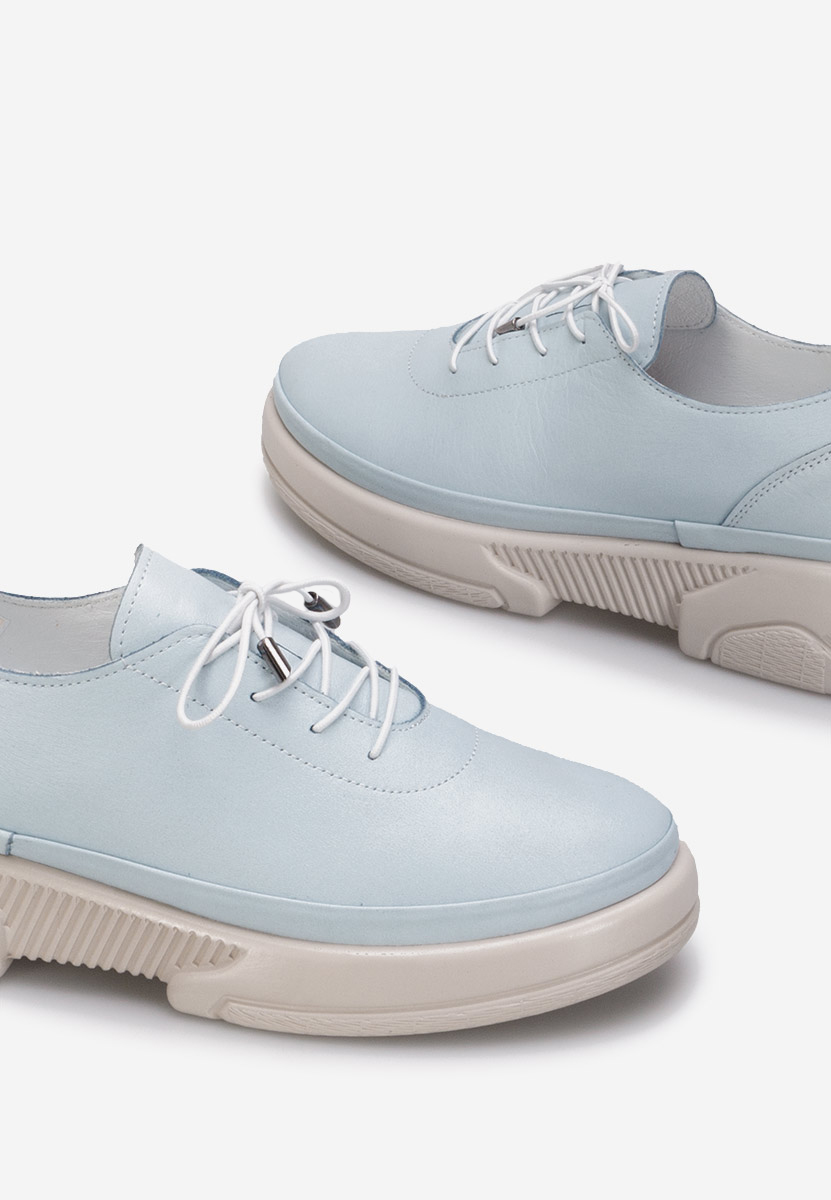 Pantofi casual dama piele Kaya bleu