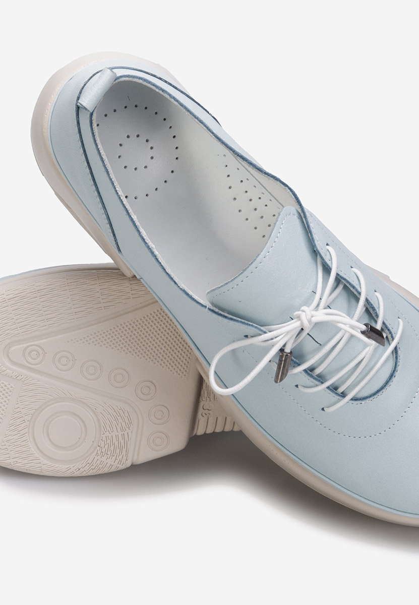 Pantofi casual dama piele Kaya bleu