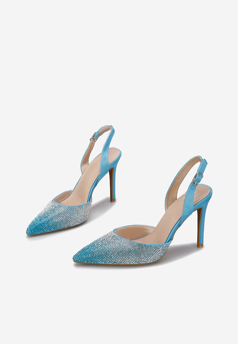 Pantofi stiletto slingback Ofeliya bleu