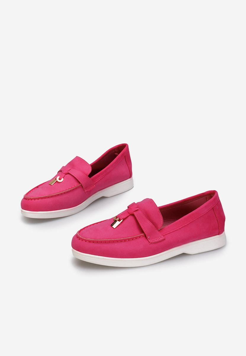 Mocasini dama Glena fucsia