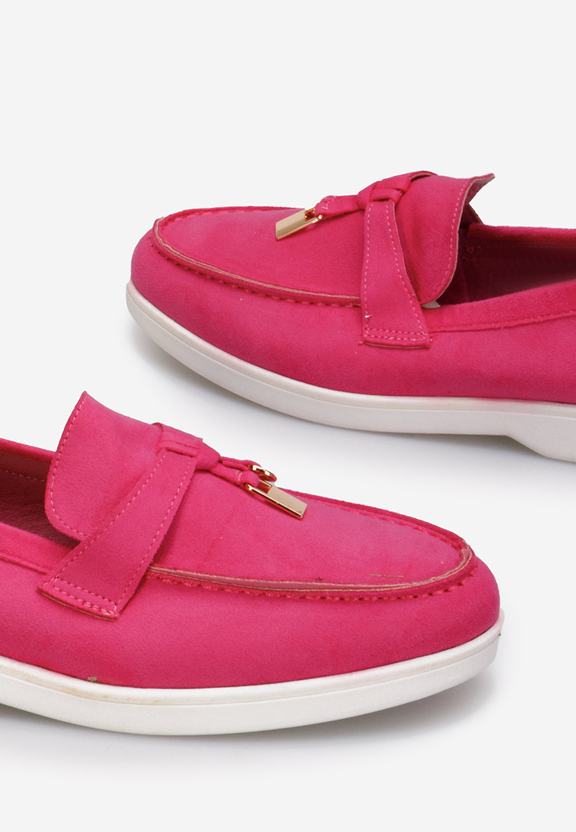 Mocasini dama Glena fucsia