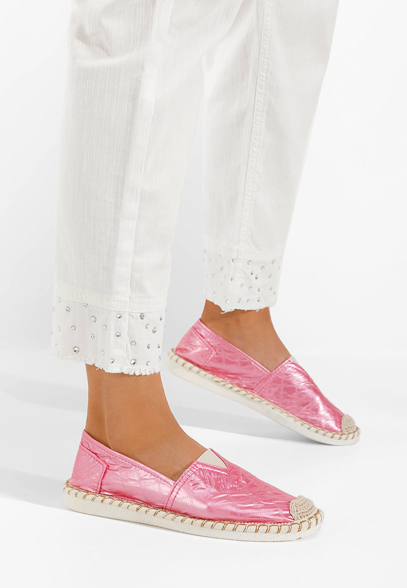 Espadrile dama Loretta B fucsia