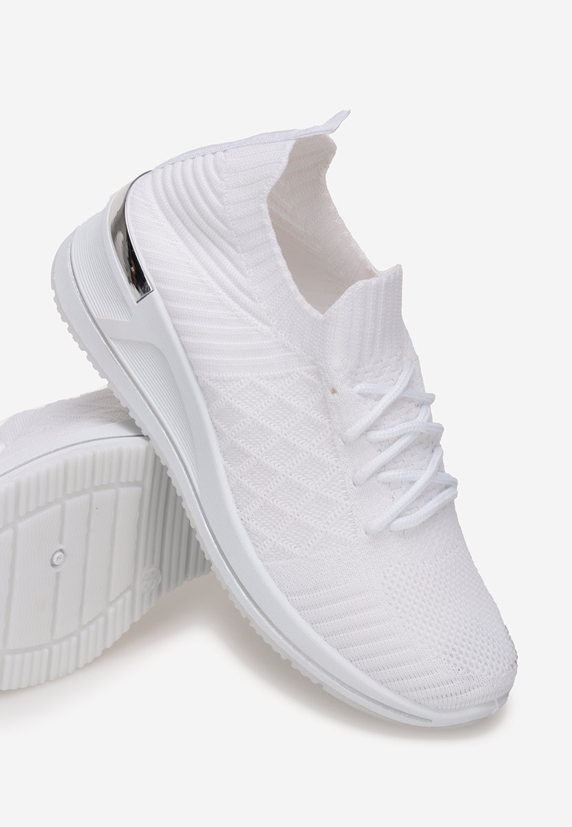 Sneakers cu platforma Uvesa albi