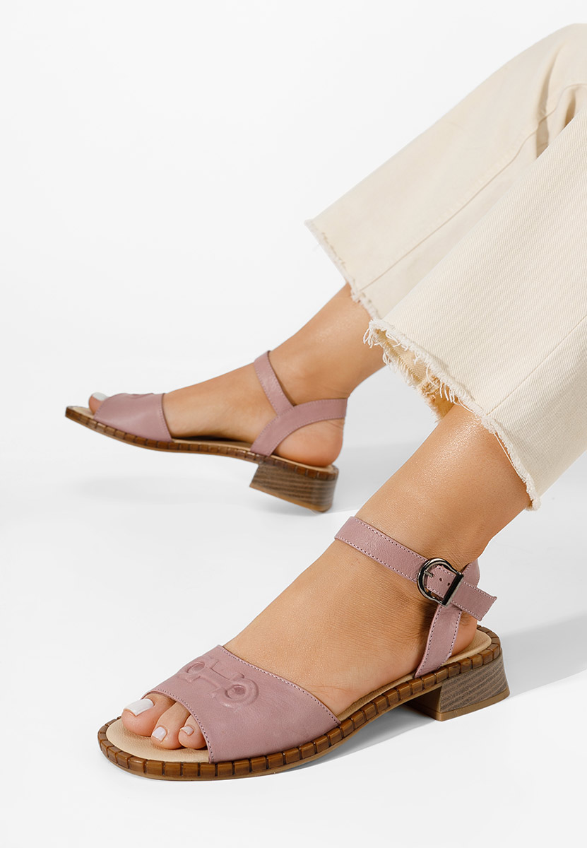 Sandale piele naturala Yolanda V2 roz