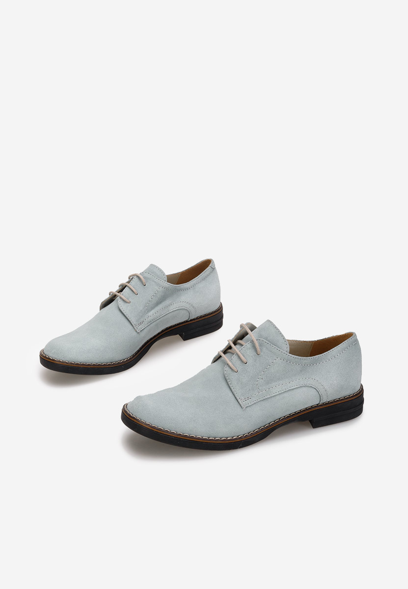 Pantofi derby piele Otivera V2 bleu