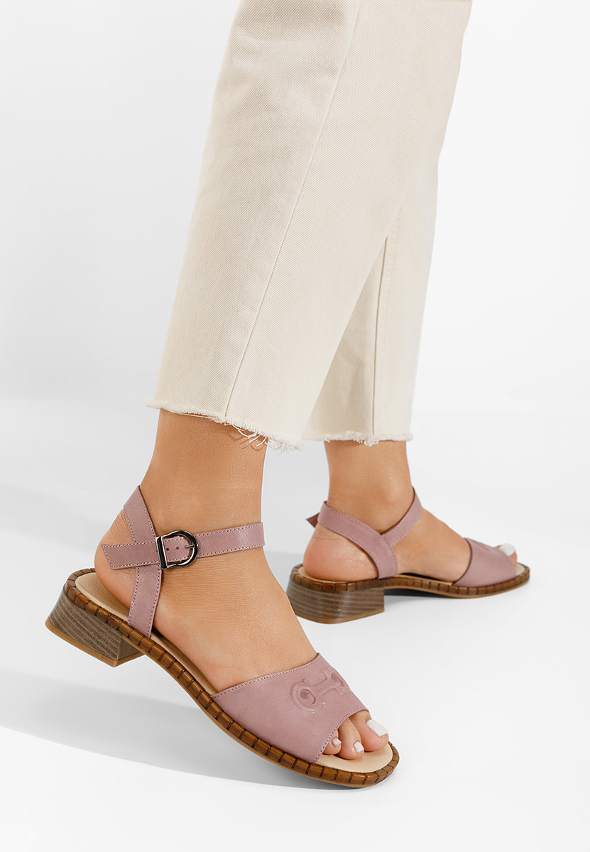 Sandale piele naturala Yolanda V2 roz