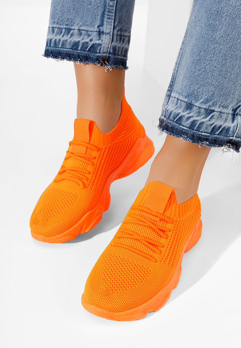 Pantofi sport dama Anastasia portocalii