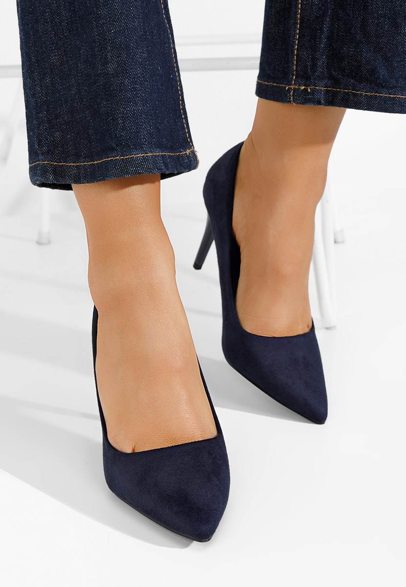 Pantofi stiletto Neliana navy