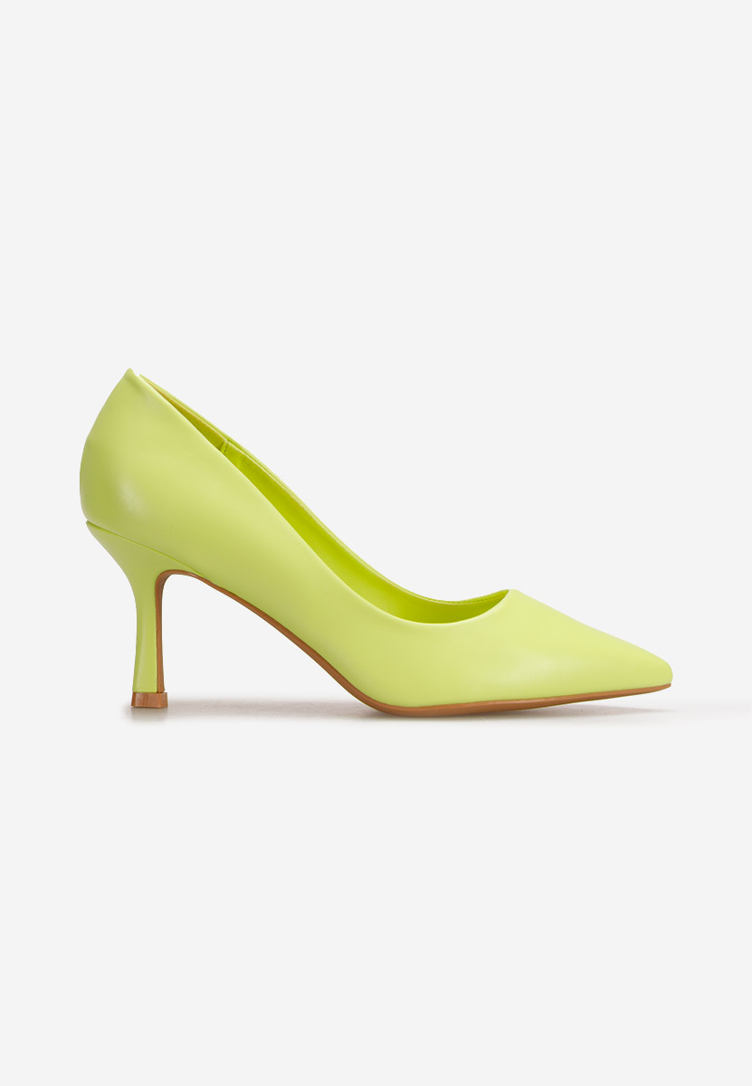 Pantofi stiletto Lasena lime