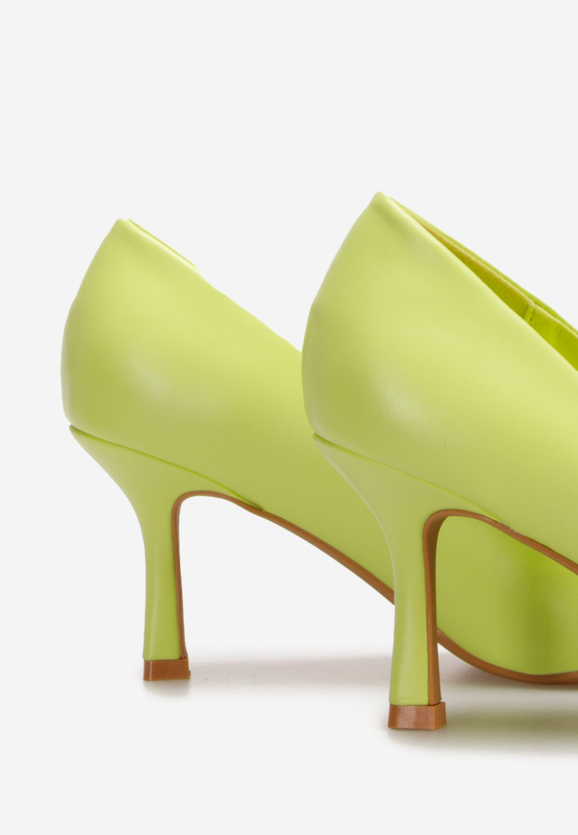 Pantofi stiletto Lasena lime