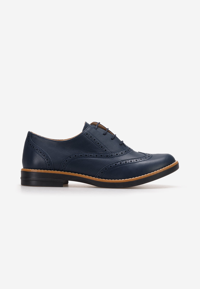 Pantofi dama brogue Emily navy