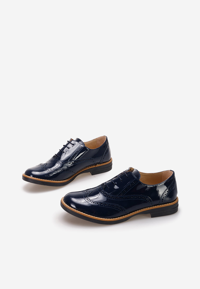 Pantofi dama brogue Emily V3 navy