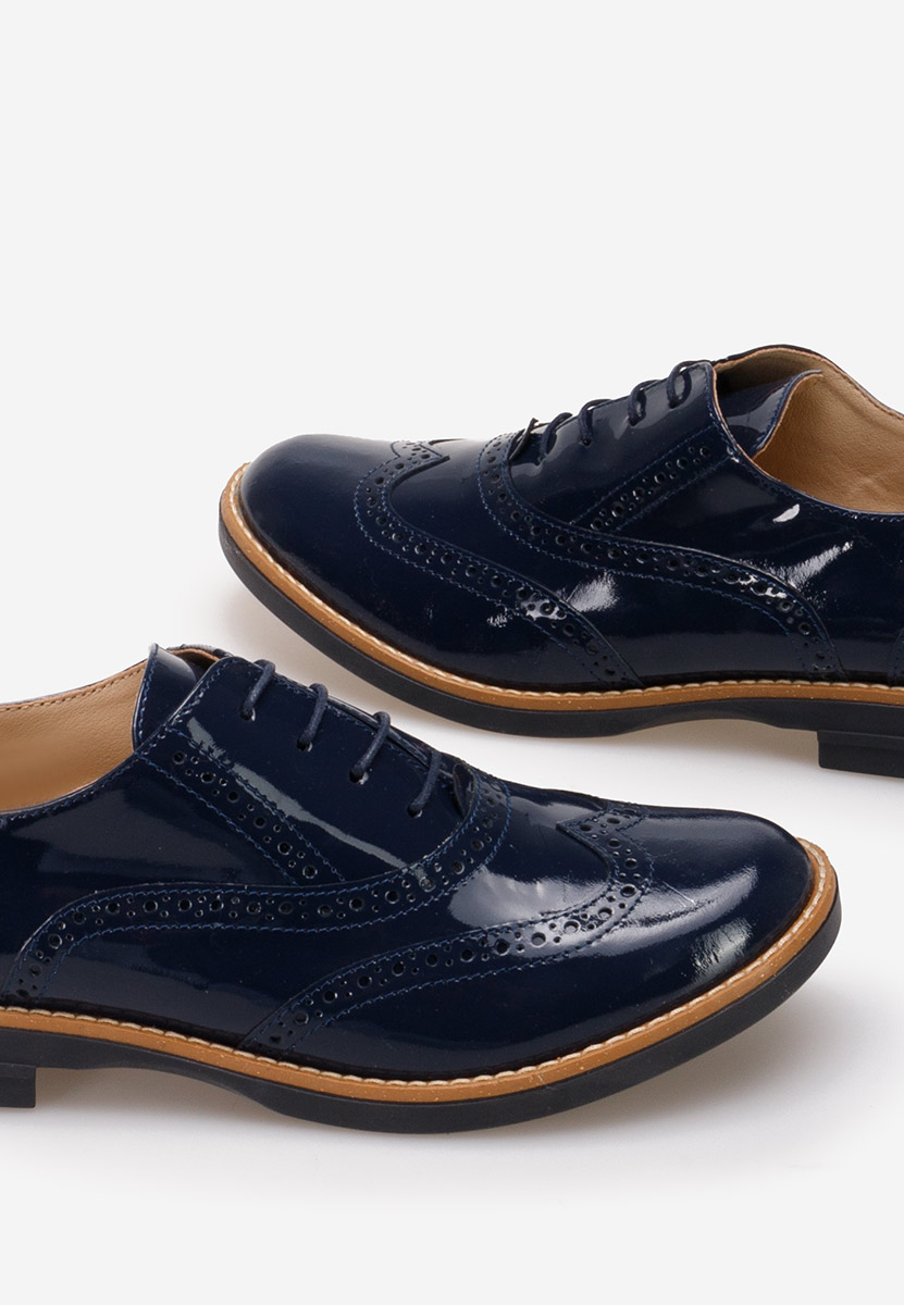 Pantofi dama brogue Emily V3 navy