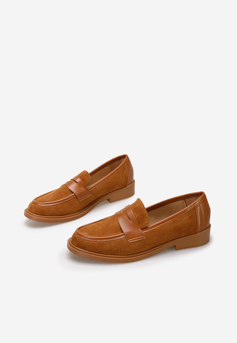 Mocasini dama Canberra camel