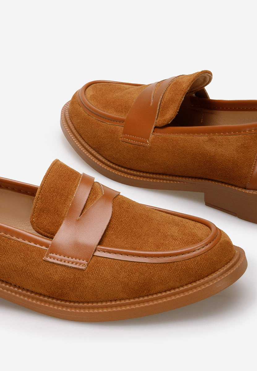 Mocasini dama Canberra camel