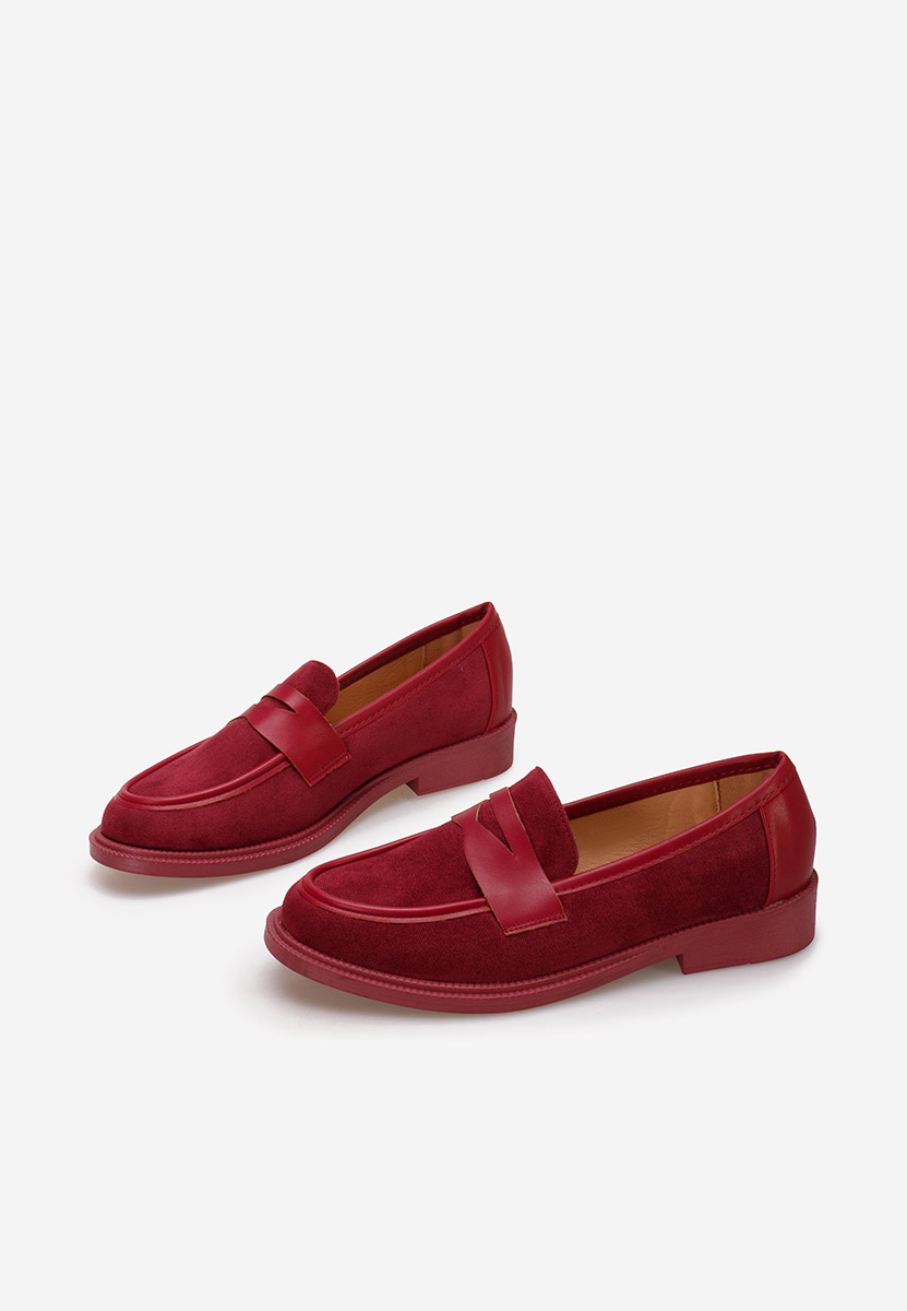 Loafer dama Canberra grena