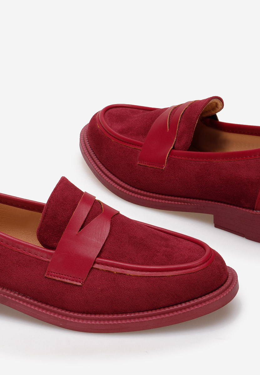 Loafer dama Canberra grena