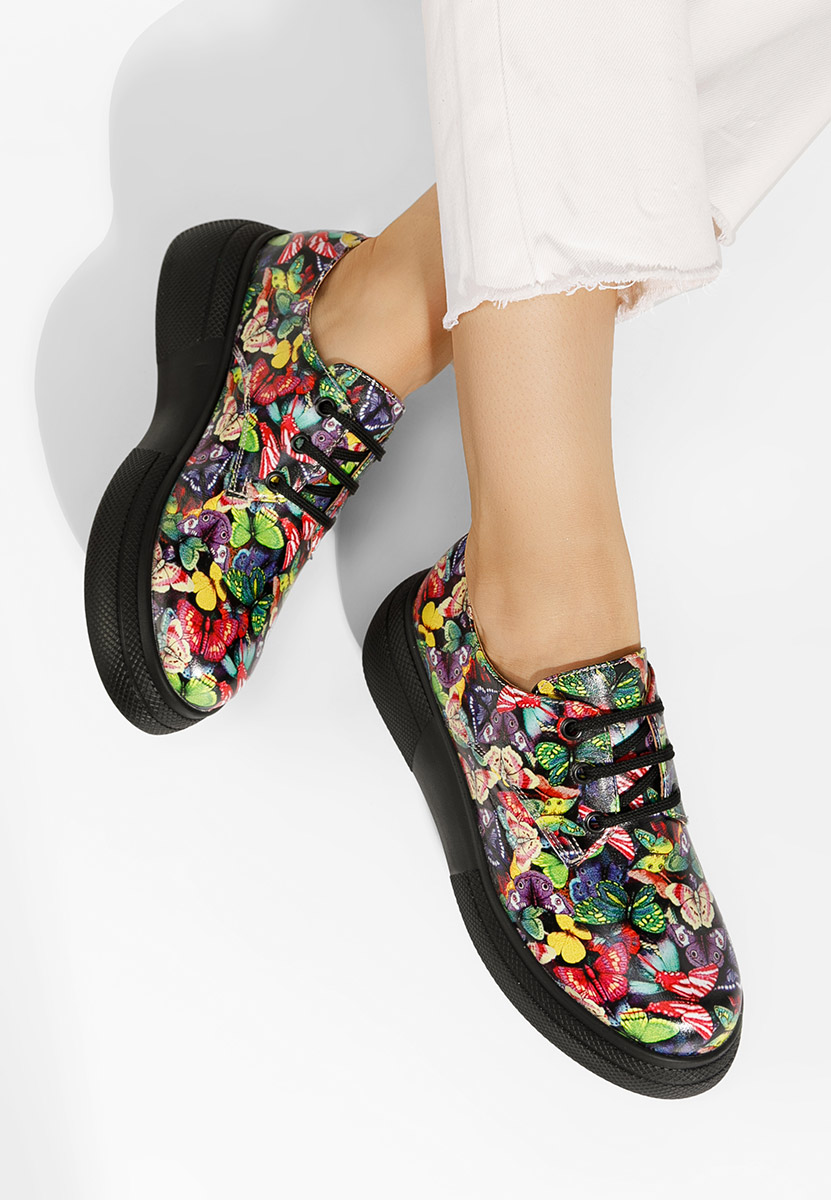 Pantofi casual dama Amelise V2 multicolori