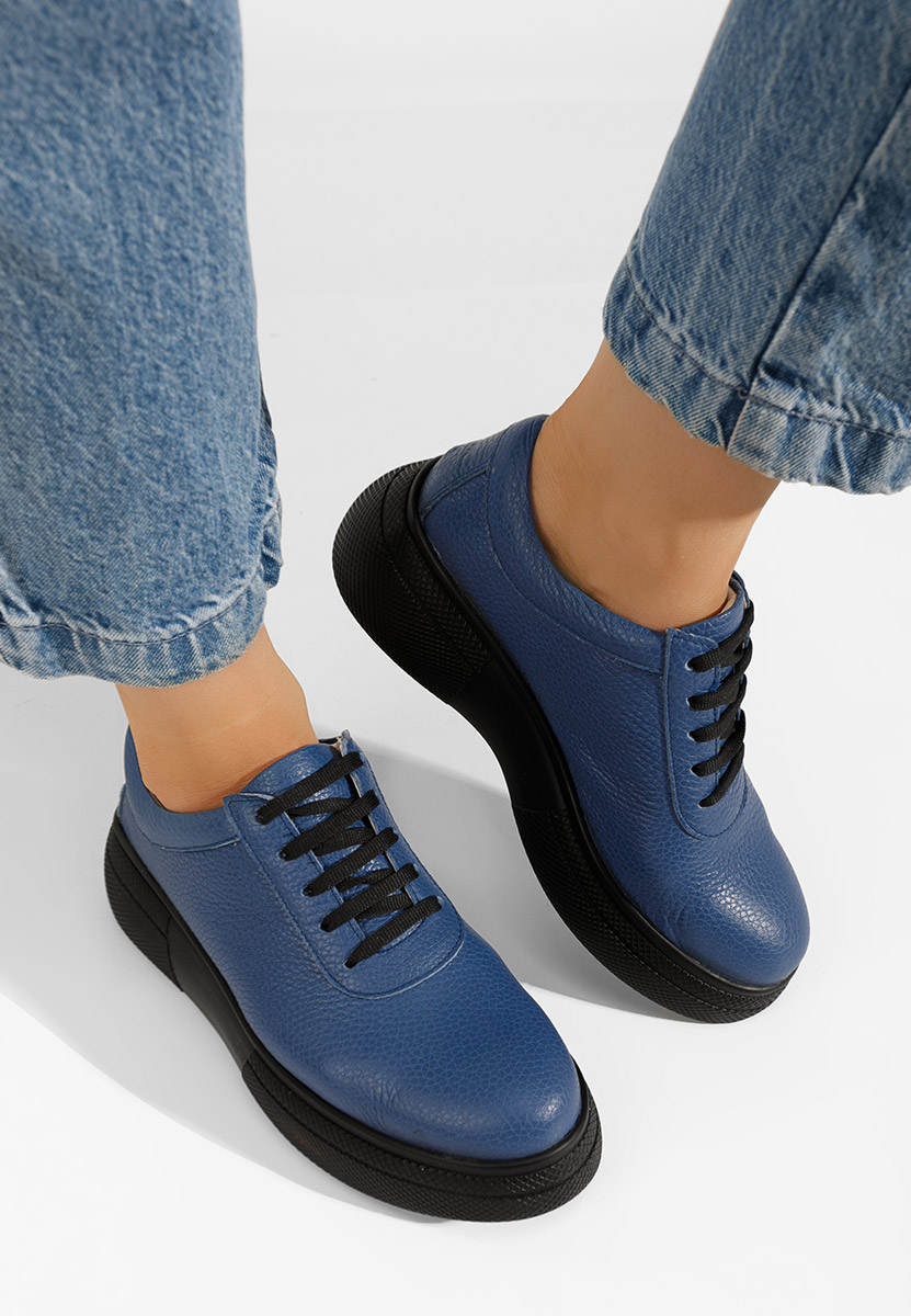 Pantofi casual cu platformă Dalisa navy