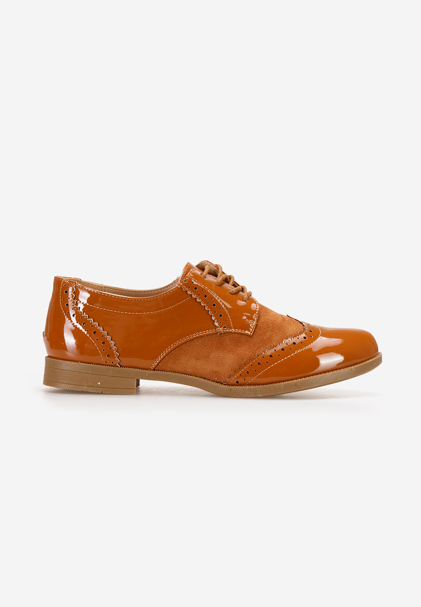 Pantofi oxford dama Bakera camel