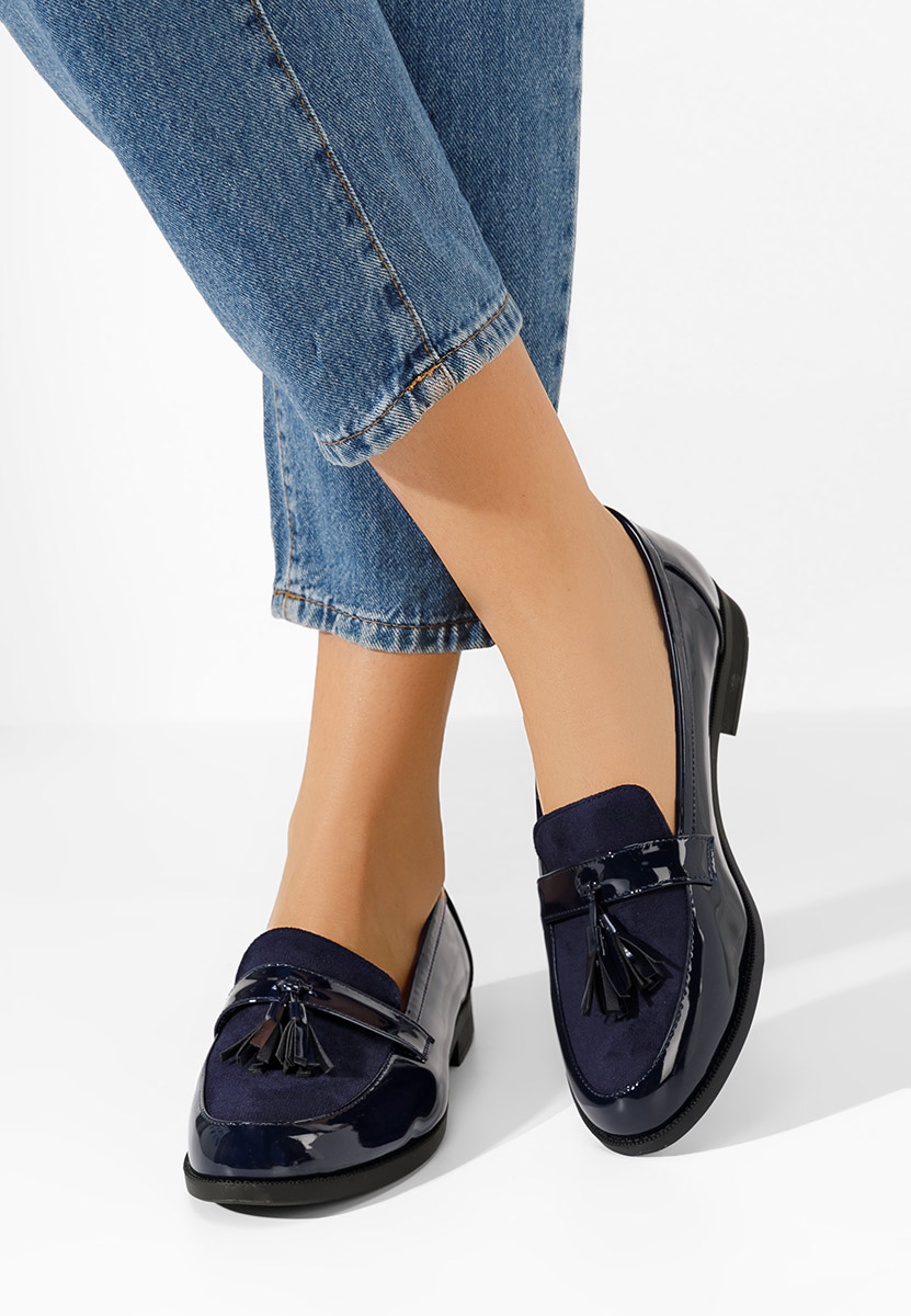 Mocasini dama Elirise navy