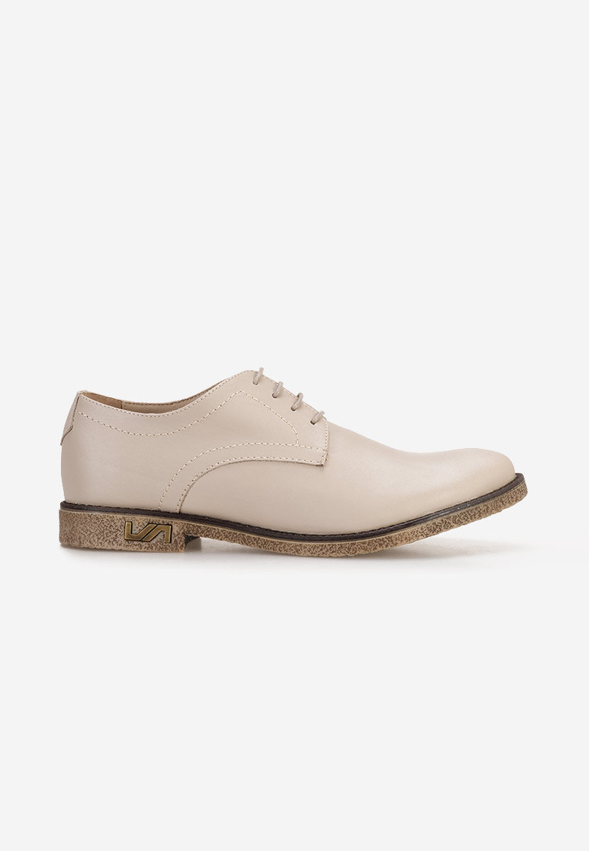 Pantofi derby piele Doresa V2 bej