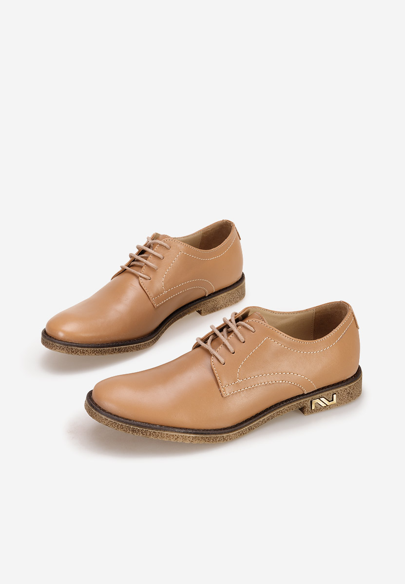 Pantofi derby piele Doresa V2 camel