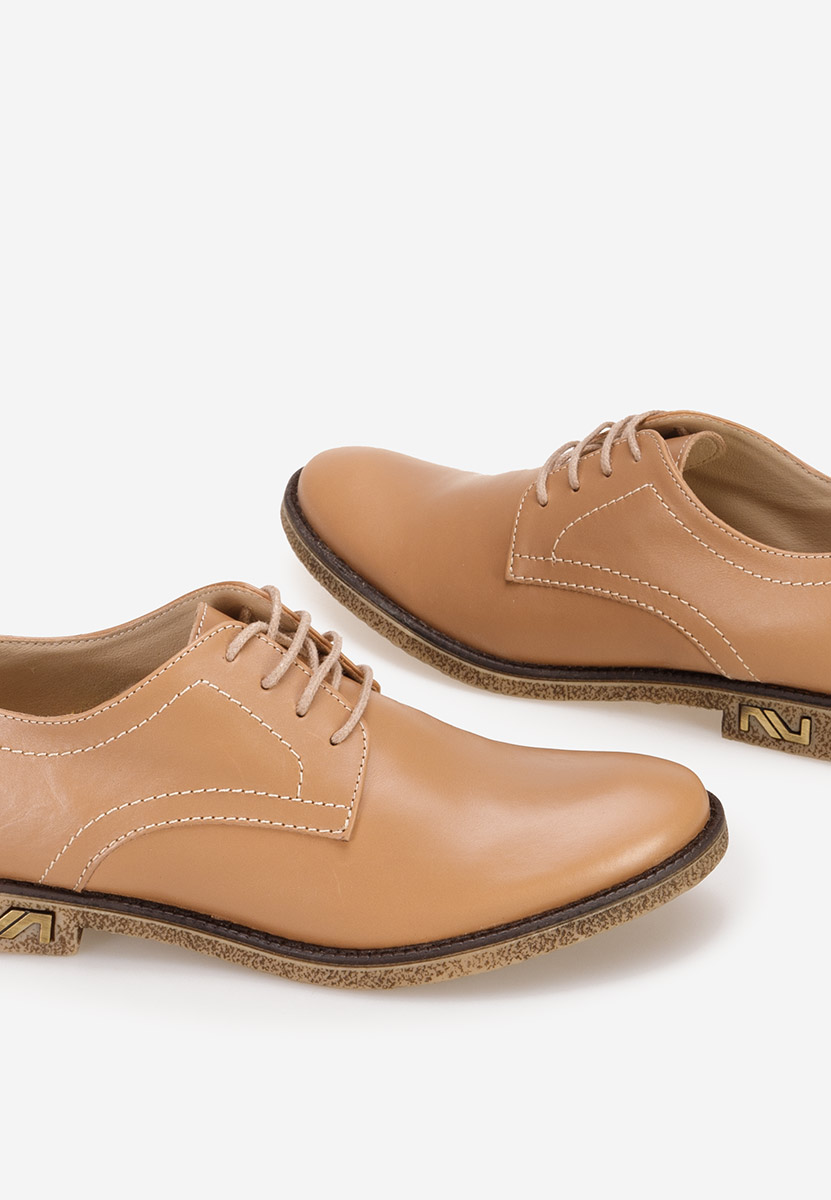 Pantofi derby piele Doresa V2 camel