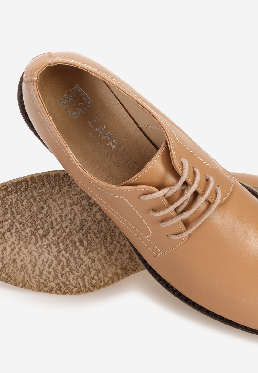 Pantofi derby piele Doresa V2 camel