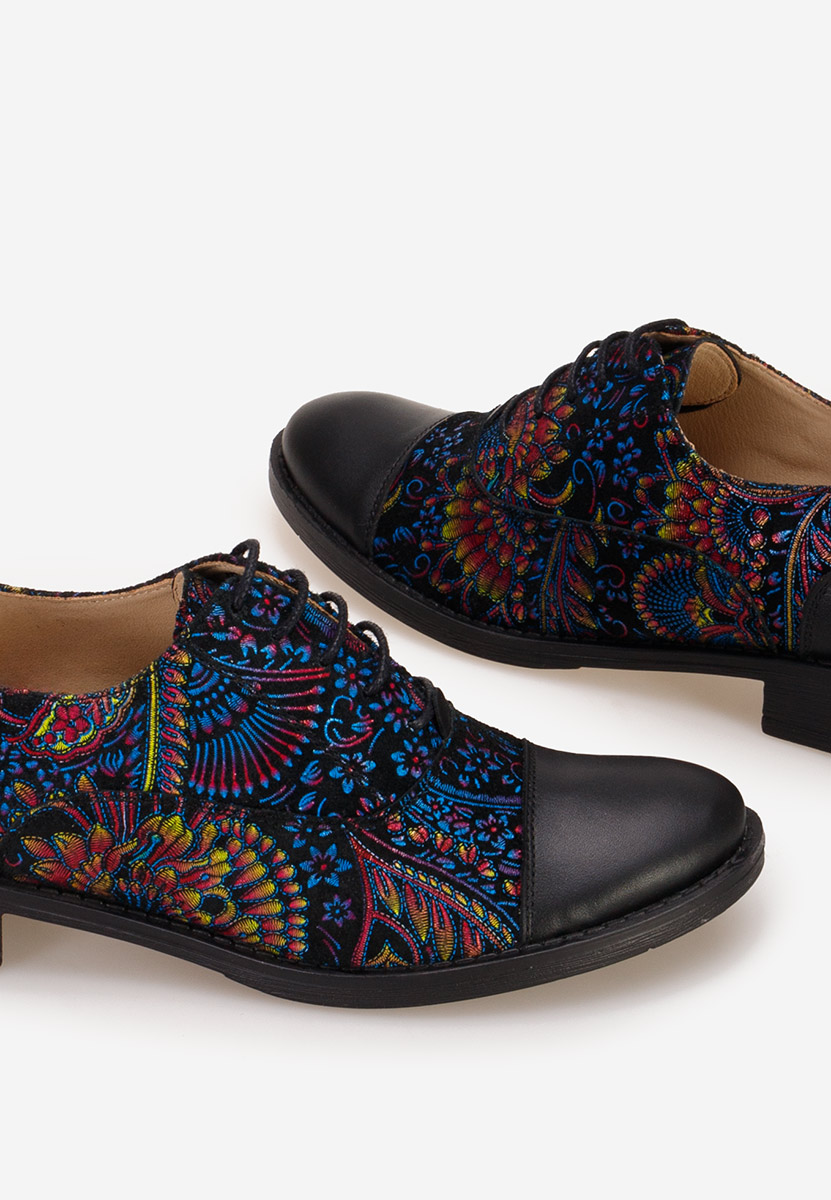 Pantofi oxford dama Genave V2 multicolori