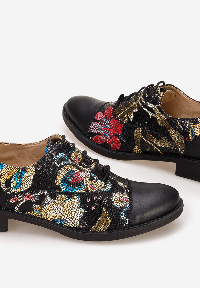 Pantofi oxford dama Genave V3 multicolori