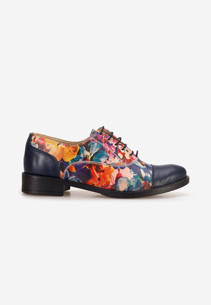 Pantofi oxford dama Genave V8 multicolori