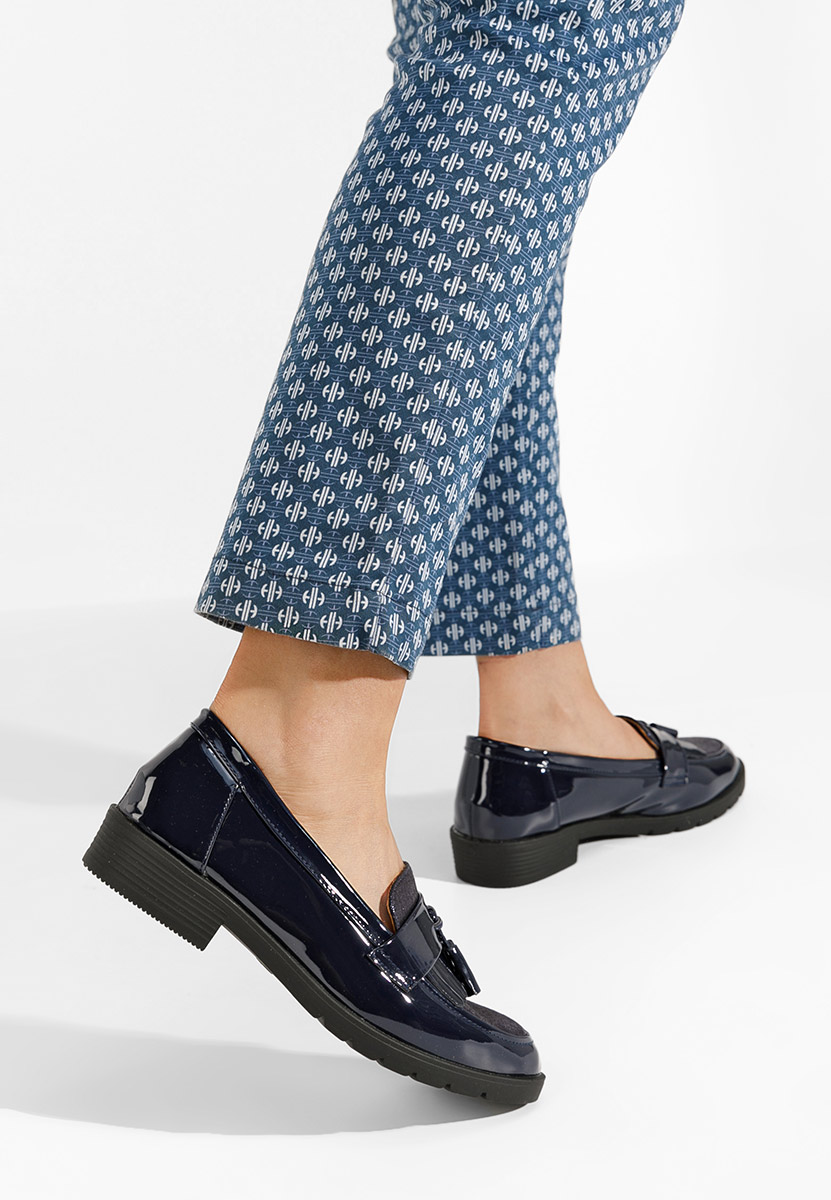 Loafers dama Luciara navy
