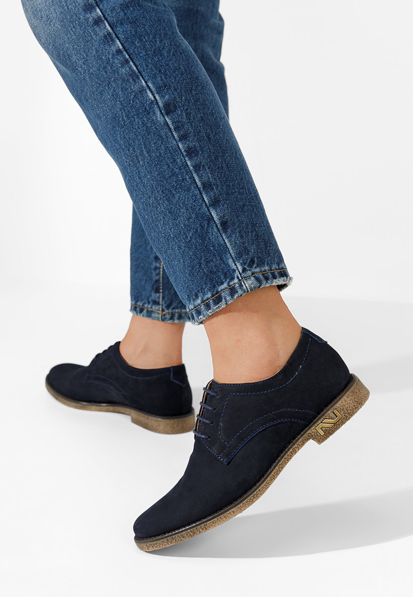 Pantofi derby piele Doresa navy