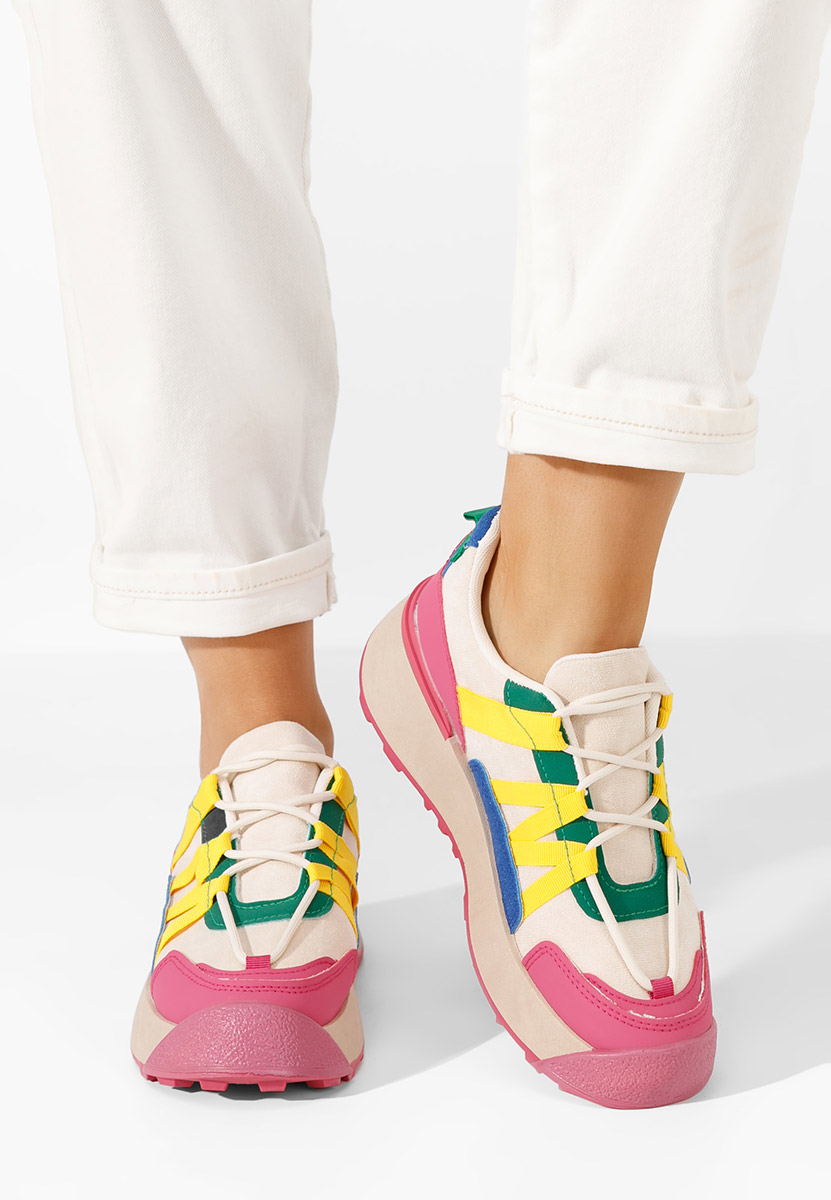 Sneakers dama Azelin fucsia