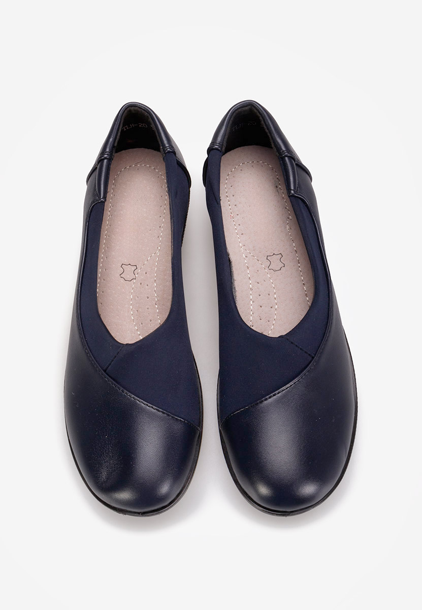 Mocasini cu platforma Iselda navy