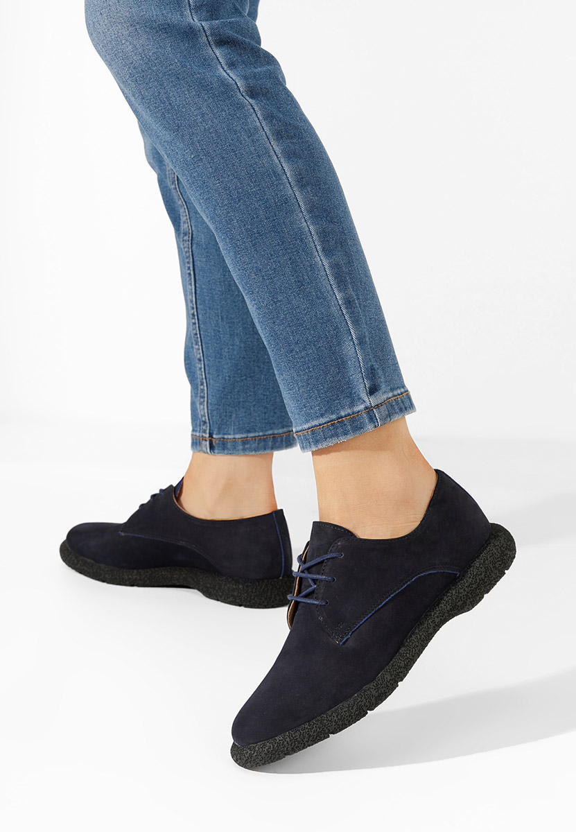 Pantofi casual dama piele Karysa V2 navy