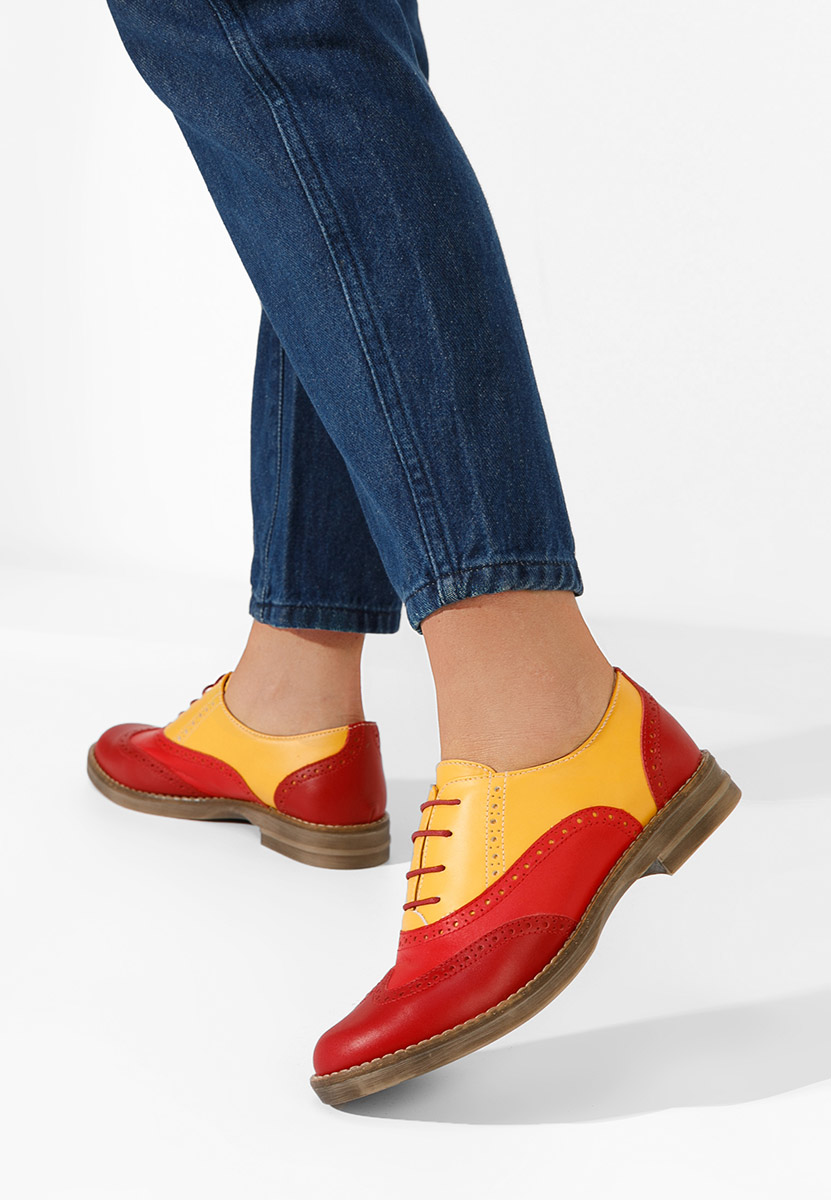 Pantofi dama brogue Emily V3 multicolori