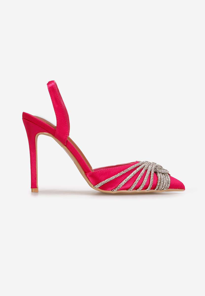 Pantofi stiletto eleganti Viviana fucsia