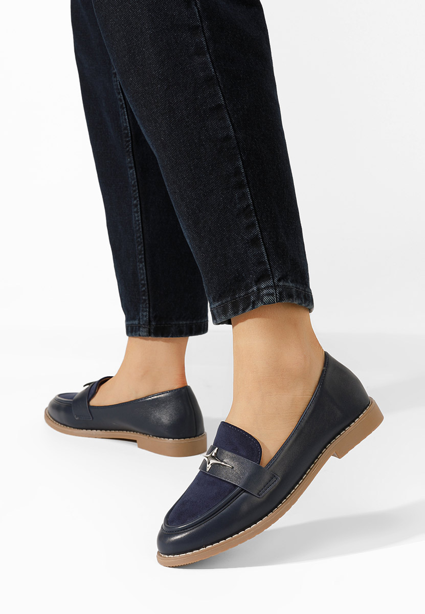 Mocasini dama eleganti Ilmadia navy