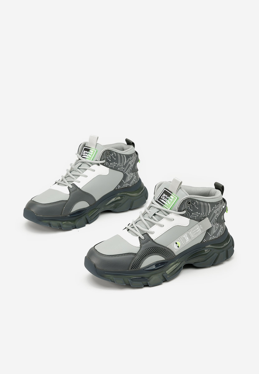 Sneakers barbati Zavis gri