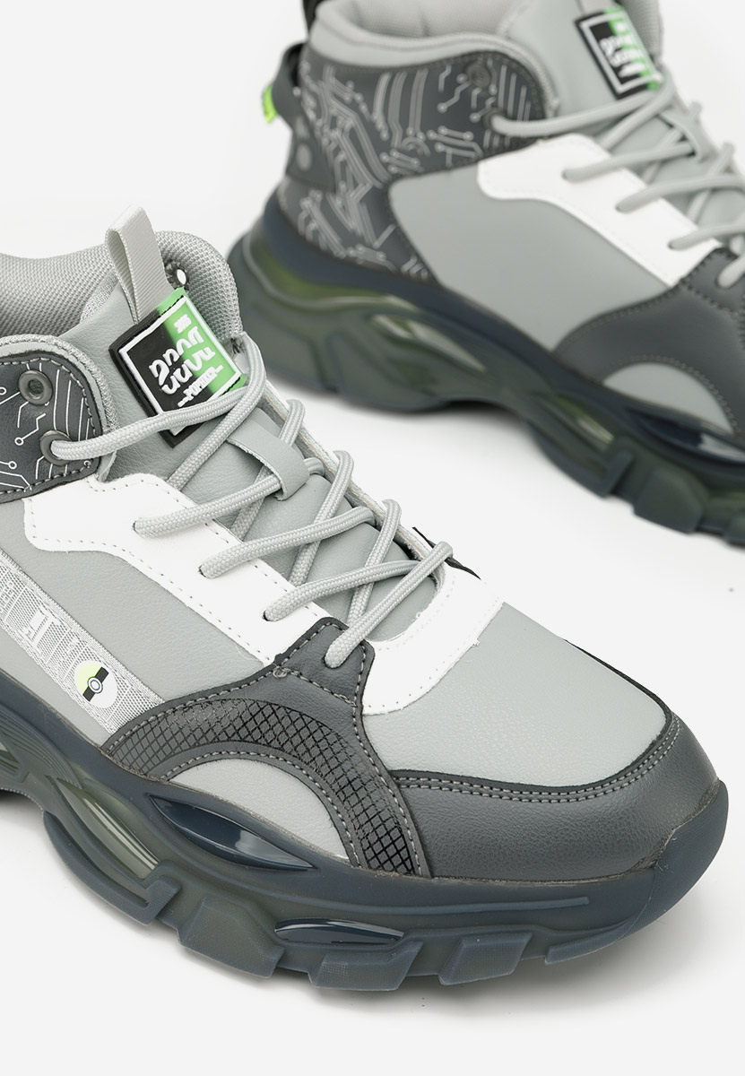 Sneakers barbati Zavis gri