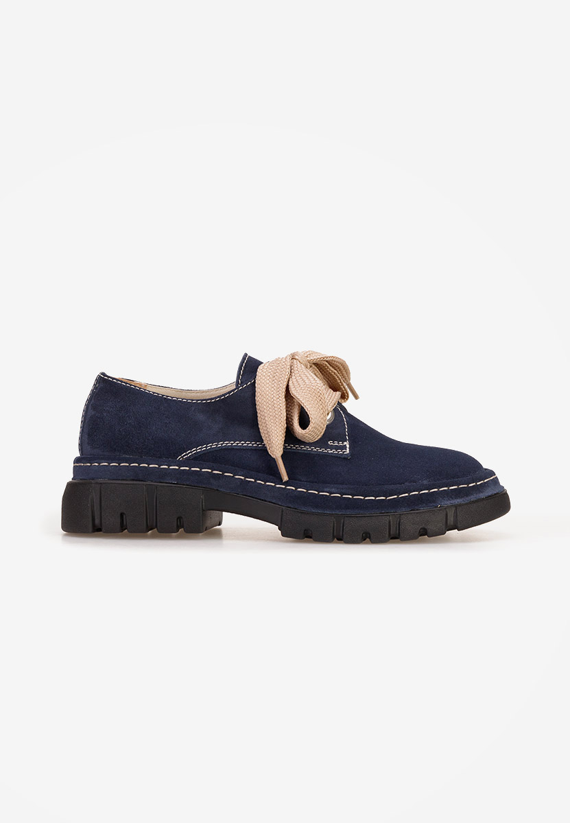 Pantofi casual dama piele Dasha navy